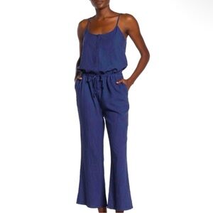 FAHERTY Leila Jumpsuit Navy M
